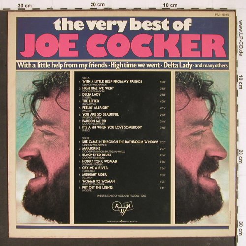 Cocker,Joe: The Very Best Of, FUN(FUN 9015), B, Ri,  - LP - Y8083 - 6,00 Euro