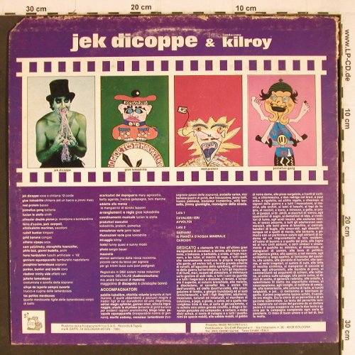 Jek Dicoppe & Kilroy: Kramemboli, vg+/vg-, Base Rec.(H2 SO4), I, CO, 1981 - LP - Y8153 - 9,00 Euro