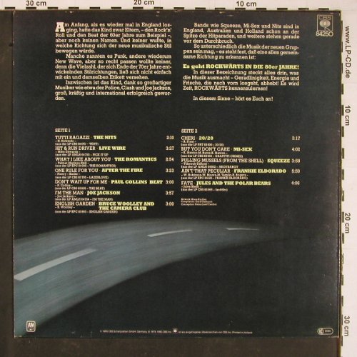 V.A.Rockwärts in die 80er: Nits...Jules and the Polar Bears, AM(CBS 84250), NL, 12 Tr., 1980 - LP - Y816 - 6,00 Euro
