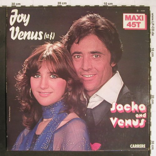 Sacha and Venus: Venus (engl./french) / Joy, Carrere(8019), F,  - 12inch - Y8442 - 3,00 Euro