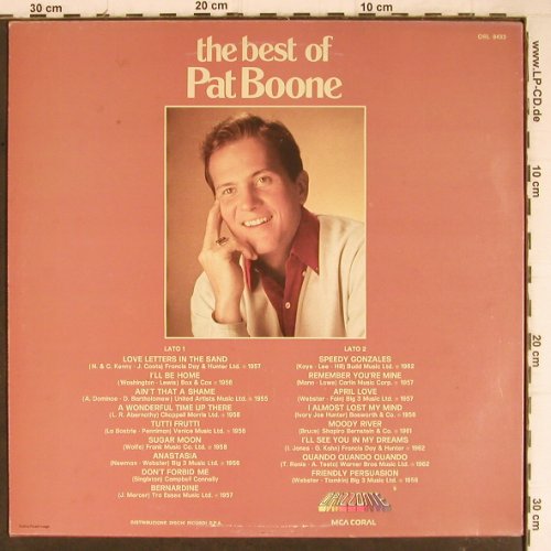 Boone,Pat: The Best Of, Orrizonte(ORL 8433), I,  - LP - Y8481 - 4,00 Euro