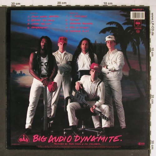 Big Audio Dynamite: No.10, Upping St., CBS(CBS 450137 1), NL, 1986 - LP - Y8704 - 5,00 Euro