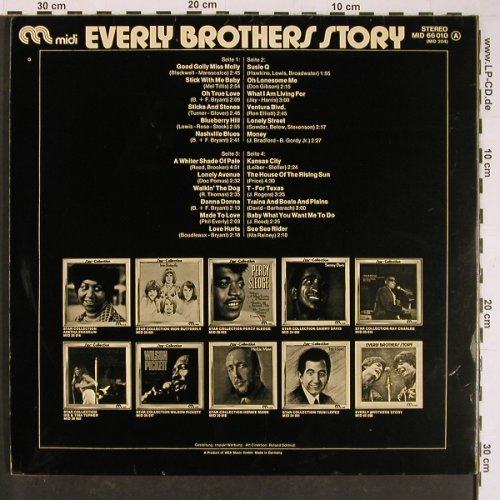 Everly Brothers: Everly Brother Story, Foc, Midi(66 010), D,  - 2LP - Y872 - 7,50 Euro