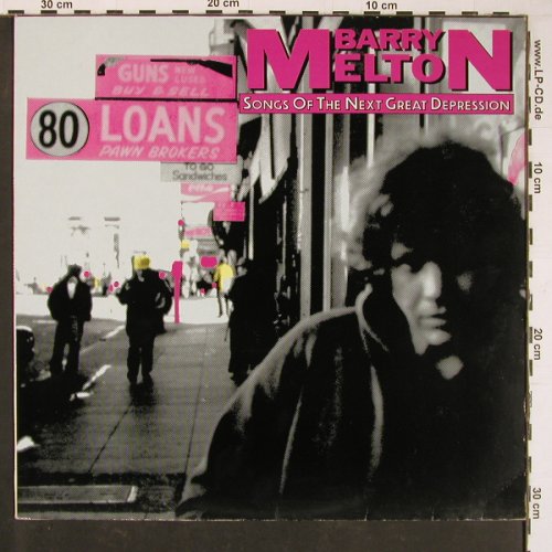 Melton,Barry: Songs Of The Next Great Depression, Line(RBLP 4.00297 J), D, whVinyl, 1984 - LP - Y886 - 5,00 Euro