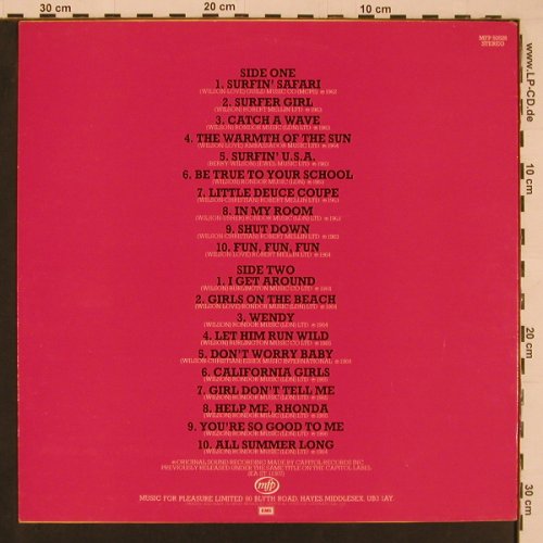 Beach Boys: Endless Summer, MFP(MFP 50528), UK,  - LP - Y91 - 6,00 Euro