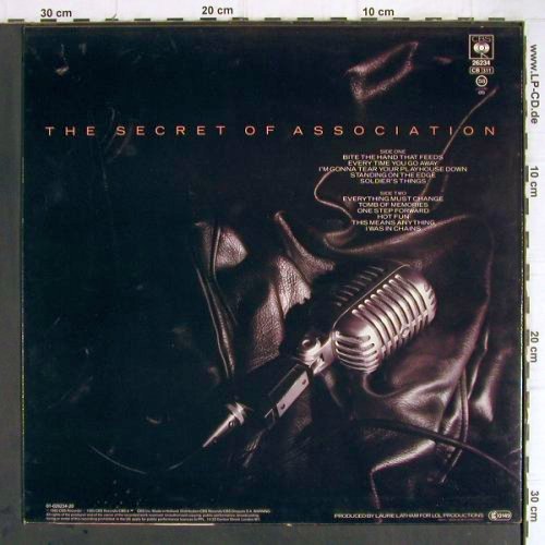 Young,Paul: The Secret Of Association, CBS(CBS 26 234), NL, 1985 - LP - Y9294 - 5,00 Euro