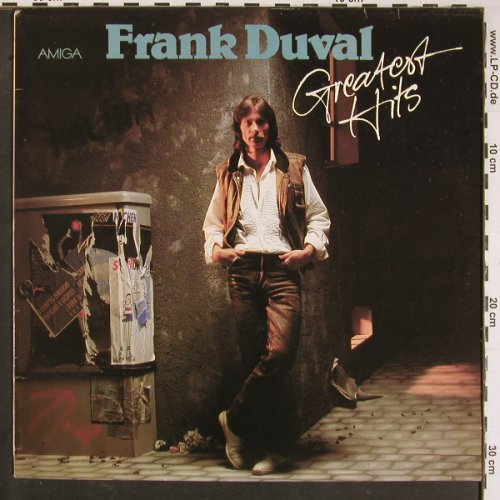 Duval,Frank: Greatest Hits, Amiga(8 56 343), DDR, 1988 - LP - Y940 - 6,00 Euro