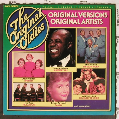 V.A.Original Oldies Vol.1: L.Armstrong... Mills Brothers, MCA(0052.050), D, 1978 - LP - Y9450 - 5,00 Euro