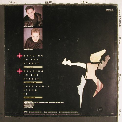 Matt Bianco:&nbsp;Dancing In The Street*2+1, WEA (248 686-0), D, 1986 Typ:&nbsp;12" Best.-Nr.:&nbsp;Y9728 Preis:&nbsp; 4,00 Euro