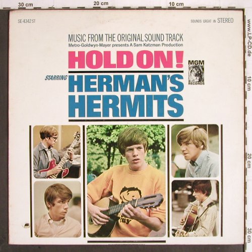 Herman's Hermits:&nbsp;Hold On ! - from Soundtrack, MGM (SE-4342ST), US, co Typ:&nbsp;LP Best.-Nr.:&nbsp;Y9935 Preis:&nbsp; 6,00 Euro