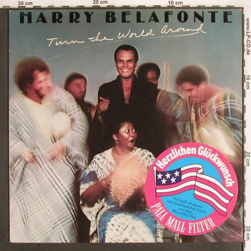 Belafonte,Harry:&nbsp;Turn The World Around, stoc, CBS (CBS 88045), NL, 1977 Typ:&nbsp;LP Best.-Nr.:&nbsp;Y9943 Preis:&nbsp; 7,50 Euro