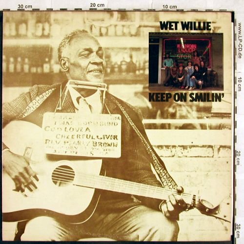 Wet Willie: Keep on Smilin', vg+/m-, Capricorn(CP 0128), US, 1974 - LP - Y9978 - 7,50 Euro