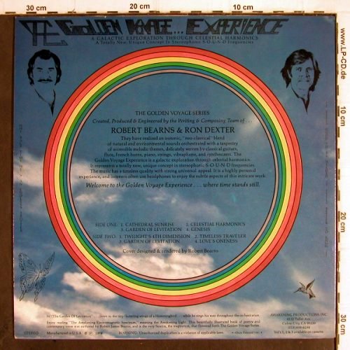 Bearns,Robert & Ron Dexter:&nbsp;Golden Voyage Vol.2, Awakening (L-6405), US, 1978 Typ:&nbsp;LP Best.-Nr.:&nbsp;Y9990 Preis:&nbsp; 9,00 Euro