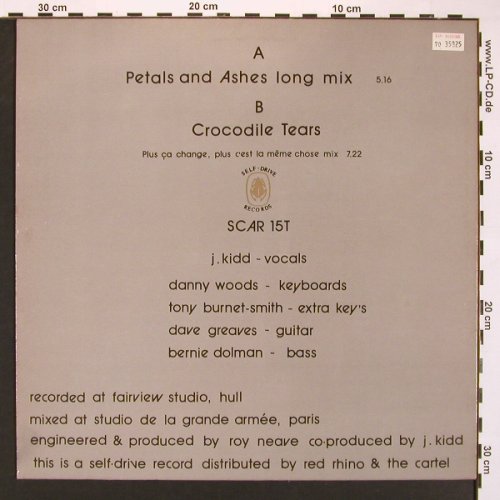Kidd,Jeremy: Petals+Ashes (long mx)+1, Self-Drive-Music(SCAR 15T), UK, 85 - 12inch - A1876 - 4,00 Euro