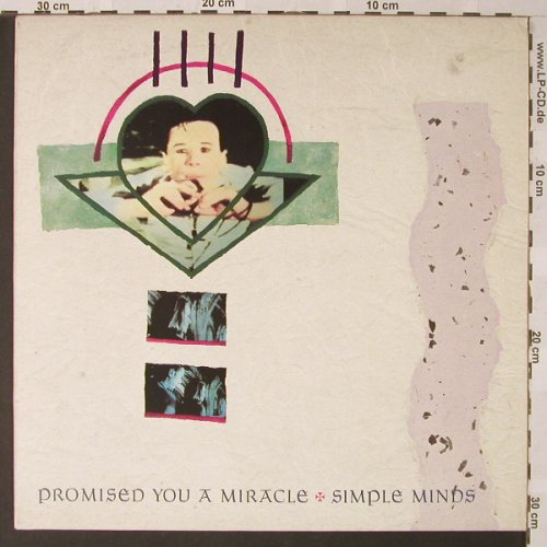 Simple Minds: Promised You A Miracle+2, Virgin(860 268-975), UK, 1982 - 12inch - E9489 - 4,00 Euro