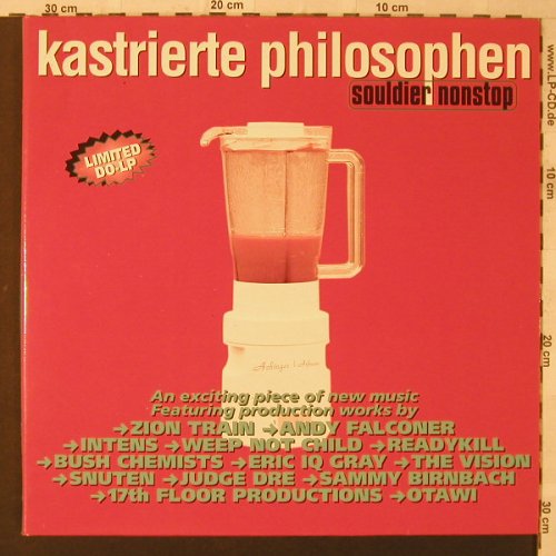 Kastrierte Philosophen: Souldier Nonstop, Foc, StrangeW.(WAY 91), D, 1995 - 2LP - F1995 - 17,50 Euro