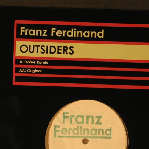 Franz Ferdinand: Outsiders, Isolee rmx/original, Domino(DASTARDLY003), ,  - 12inch - F2257 - 7,50 Euro