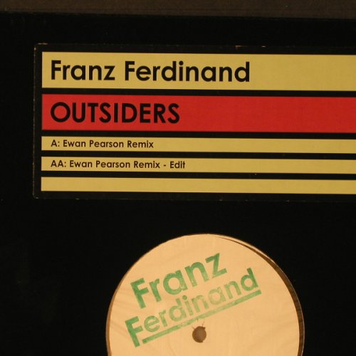 Franz Ferdinand: Outsiders, Ewan Pearson rmx, Domino(DASTARDLY002), ,  - 12inch - F2258 - 7,50 Euro