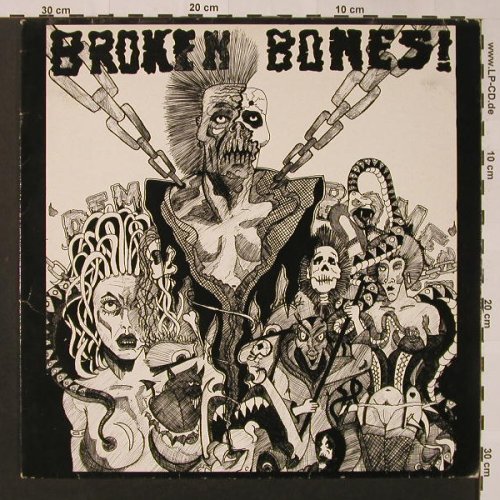 Broken Bones: Same, vg+/vg+, Aggr.RPr.(AG 0040), D,  - LP - F2923 - 22,50 Euro