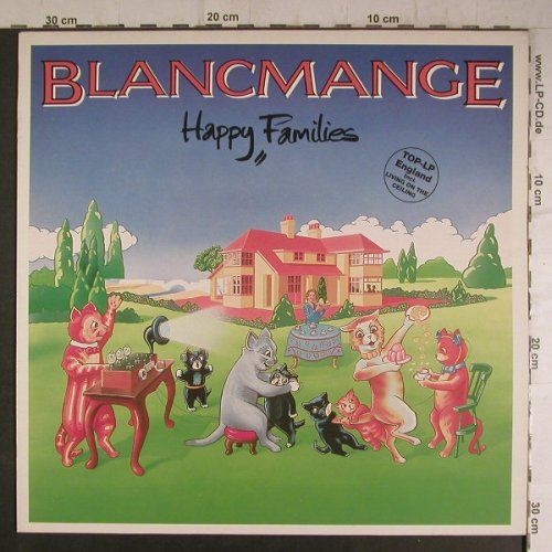 Blancmange: Happy Families, Teldec(6.25418 AO), D, 1982 - LP - F6975 - 5,00 Euro