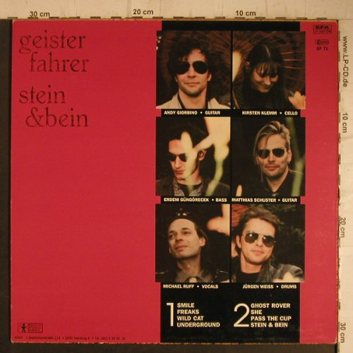 Geisterfahrer: Stein & Bein, What's So Funny About...(SF 71), D, 1987 - LP - F7390 - 7,50 Euro