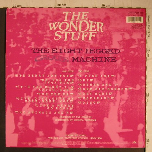 Wonderstuff: The Eight Legged Groove Machine, Polydor(837 135-1), D, 1988 - LP - F7424 - 6,00 Euro