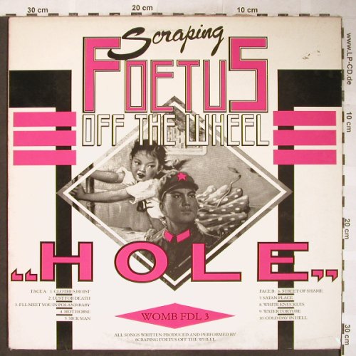 Scraping Foetus Off The Wheel: Hole, m-/vg+, Some Bizar(WOMB FDL 3), UK, 1984 - LP - H6118 - 35,00 Euro