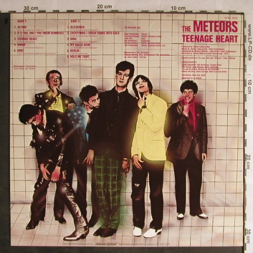 Meteors,the: Teenage Heart, Bovema Negram(5N 064-26235), NL, 1979 - LP - H8899 - 30,00 Euro