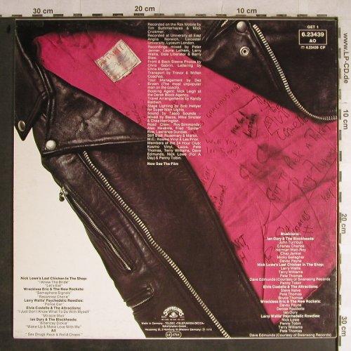 V.A.Live Stiff: Nick Lowe,Wreckless Eric,IanDury..., Stiff Records(6.23439 AO), D, 1978 - LP - H8906 - 9,00 Euro