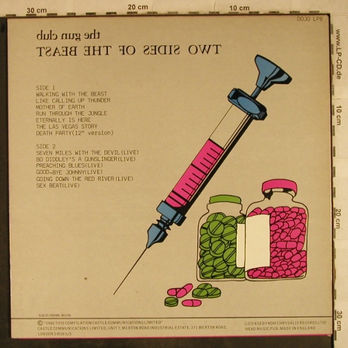 Gun Club: Two Sides of the Beast, Castle(DOJO LP8), UK, 1985 - LP - H9491 - 17,50 Euro
