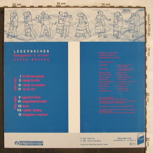 Ledernacken: Boogaloo & Other Nasty Dances, Yellow(LP 02214), D, 1987 - LP - H9688 - 7,50 Euro