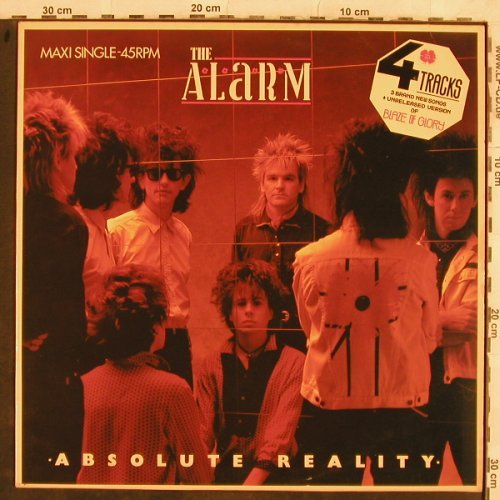 Alarm: Absolute Reality+3, IRS(A 12.6084), NL, 1985 - 12inch - H9978 - 2,50 Euro
