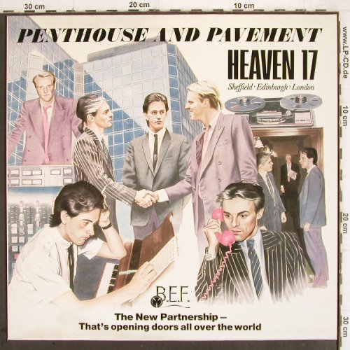 Heaven 17:&nbsp;Penthouse and Pavement, BEF (204 017-320), D, 1981 Typ:&nbsp;LP Best.-Nr.:&nbsp;V224 Preis:&nbsp; 6,00 Euro