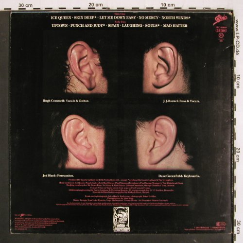 Stranglers: Aural Sculpture, vg+/vg+, Epic (26220), NL, 1984 Typ: LP Best.-Nr.: V3636 Preis: 6,00 Euro