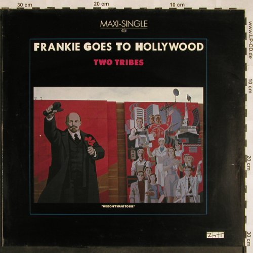 Frankie Goes To Hollywood: Two Tribes*2 / War, ZTT(601 325-213), D, 1984 - 12inch - X1331 - 4,00 Euro