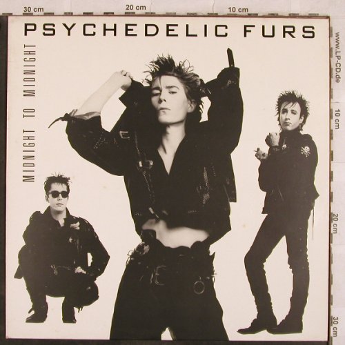 Psychedelic Furs: Midnight To Midnight, CBS(450 2561), NL, 1986 - LP - X232 - 5,50 Euro