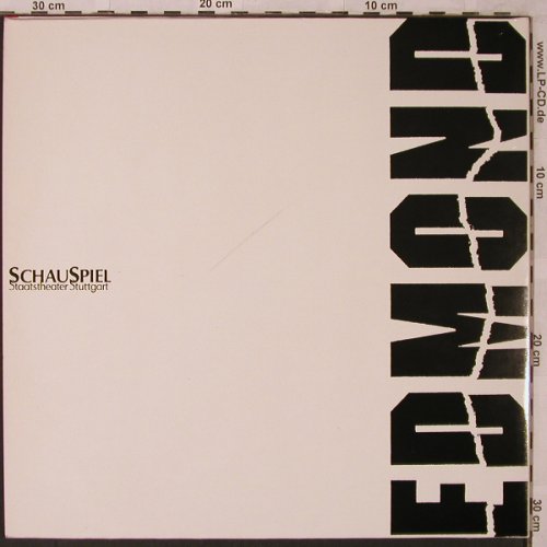 Branca,Glenn: Edmond, Foc, Schauspiel Stuttgart(ST-02), D,Foc, 1986 - LP - X2665 - 100,00 Euro