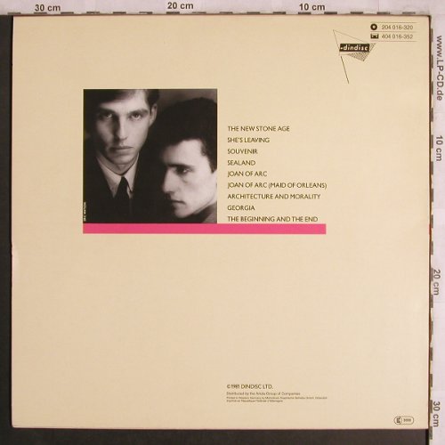 OMD: Architecture & Morality, Dindisc(204 016-320), D, 1981 - LP - X4302 - 6,00 Euro