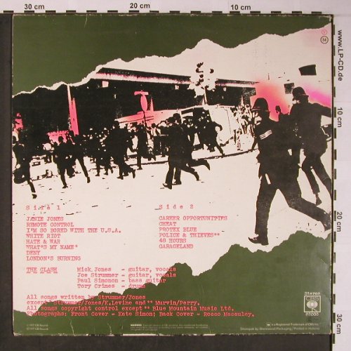 Clash: Same, m-/vg+, CBS(CBS 82 000), NL, 1977 - LP - X6034 - 20,00 Euro