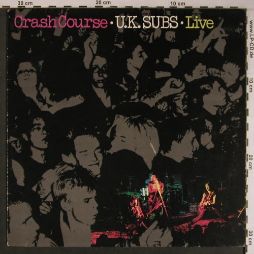 U.K.Subs: Crash Course, vg+/vg+, RCA black(SUBS'80), NL, 1980 - LP - X6805 - 25,00 Euro