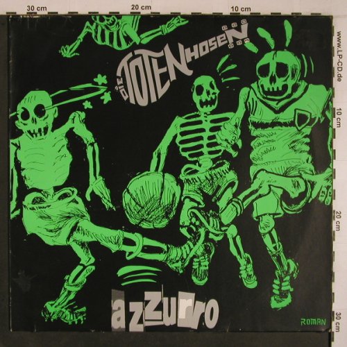 Toten Hosen: Azzuro/Herzlichen Glückw.+2,VG-/vg+, Virgin,bad cond spielt(613 413-213), D, 1990 - 12inch - X6848 - 9,00 Euro