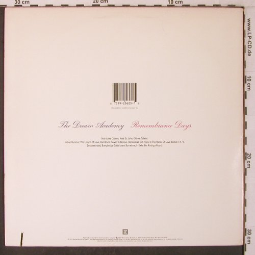 Dream Academy: Remembrance Days, Reprise(1-25625), US, co, 1987 - LP - X7205 - 12,50 Euro
