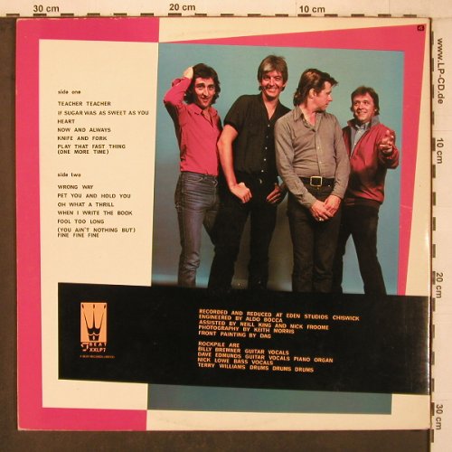 Rockpile: Seconds Of Pleasure,Foc, F Beat(X XLP7), UK, 1980 - LP - X7266 - 7,50 Euro