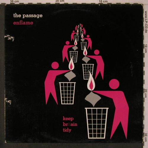 Passage: Enflame, m-/VG-, Cherry Red(b red 45), F, 1983 - LP - X7755 - 6,00 Euro