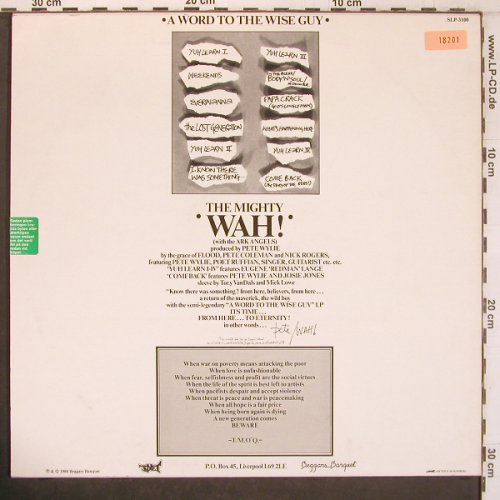 Mighty Wah!: A Word To The Wise Guy, m-/vg-, Sonet(SLP-3100), S, 1984 - LP - X7967 - 7,50 Euro