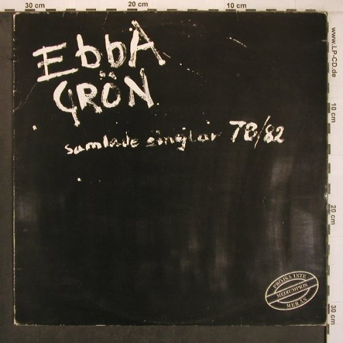 Ebba Grön: Samlade Singlar 78/82, m-/vg+, Mistlur(MLRM-01), S, 1983 - LP - X8151 - 17,50 Euro
