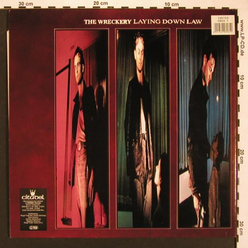 Wreckery,The: Laying Down Law,Foc, Citadel(CGAS 806), D, 1989 - LP - X8283 - 9,00 Euro