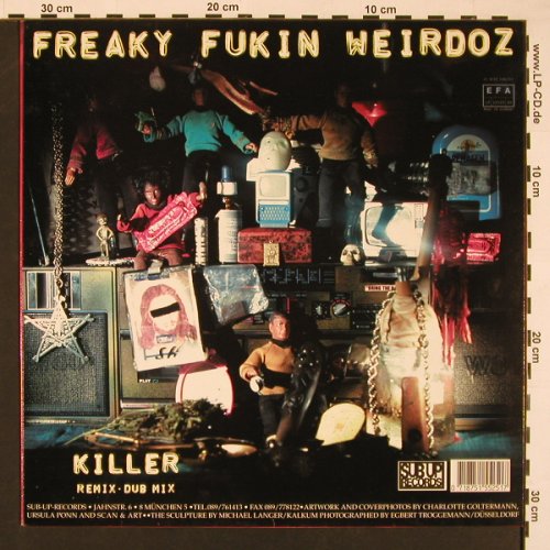 Freaky Fukin Weirdoz: Peggy Sue*3 / Killer*2, Sub Up(SUBLP 15), D, 1992 - 12inch - X8524 - 4,00 Euro