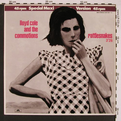 Cole,Lloyd & Commotions: Rattlesnakes+2, Polydor(881 458-1), D, 1984 - 12inch - X8539 - 3,00 Euro