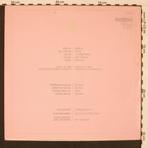 George & Martha: Live in London & Hamburg (Markth.), Collision(COLP 8.009), D,m-/vg+, 1988 - LP - X8659 - 9,00 Euro